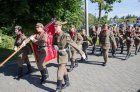 Wymarsz Legionistów, Przemarsz na ul. Legionów Ł. Jaje